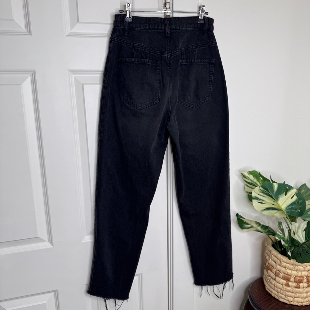 We The Free Curvy Black Straight Leg Georgine Jeans - Picture 7 of 8